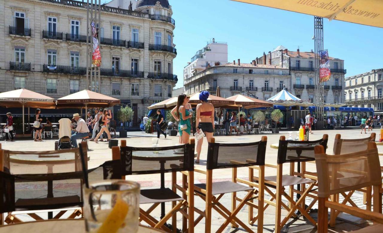 Appartement Le St Roch Montpellier Exteriör bild